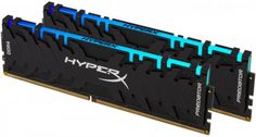 Модуль памяти DDR4 16GB (2*8GB) HyperX HX436C17PB4AK2/16 Predator RGB PC4-28800 3600MHz CL17 288pin XMP радиатор 1.35V