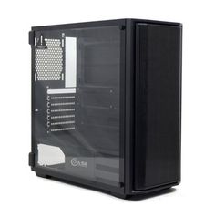 Корпус eATX Powercase Attica Mesh CAMB-F0 черный, без БП, с окном, USB 3.0, 2*USB 2.0, audio