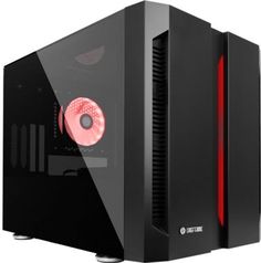 Корпус mATX Chieftec Chieftronic M1 GM-01B-OP черный, без БП, с окном, 2*USB 3.0, 2*USB 2.0, audio