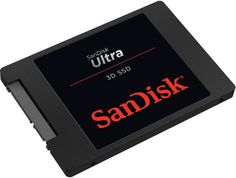 Накопитель SSD 2.5&#039;&#039; SanDisk SDSSDH3-250G-G25 Ultra 3D 250GB SATA-III 3D TLC 550/525MB/s IOPS 95K/81K MTBF 1.75M 7mm