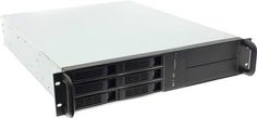 Корпус серверный 2U Procase ES206-SATA3-B-0 (6 SATA III/SAS 6Gbit hotswap HDD), черный, без блока питания, глубина 650мм, MB 12&quot;x13&quot;