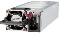 Блок питания HPE 866729-001 500 watt Flexible Slot &#039;Platinum Plus&#039; hot-plug low Halogen power supply - 750W, 96% efficiency для DL360 Gen10/380 Gen10