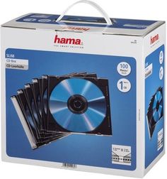 Коробка для CD/DVD HAMA 100CD/DVD H-51270