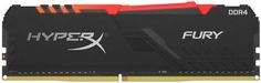 Модуль памяти DDR4 32GB HyperX HX436C18FB3A/32 Fury RGB PC4-28800 3600MHz CL18 288pin радиатор 1.35V retail