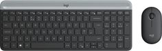 Клавиатура и мышь Wireless Logitech MK470 Slim 920-009206 graphite, USB