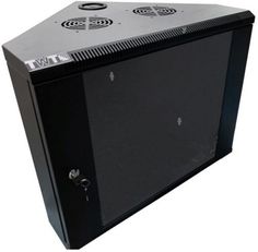 Шкаф настенный 19&quot;, 4U TWT TWT-CBWTG-4U-6x6-BK