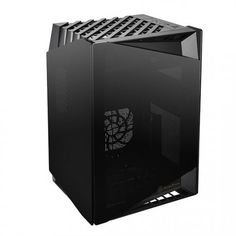 Корпус mini-ITX SilverStone LD03 черный, без БП, с окном, 2*USB 3.0, audio