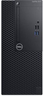 Компьютер Dell Optiplex 3070 MT i5-9500/8GB/256GB SSD/UHDG 630/DVDRW/Linux Ubuntu/260W/клавиатура/мышь/черный