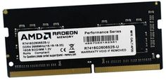 Модуль памяти SODIMM DDR4 16GB AMD R7416G2606S2S-U PC4-21300 2666MHz CL16 1.2V RTL
