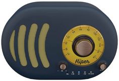 Портативная акустика HIPER RETRO S Deep Blue H-OT4