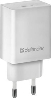 Зарядное устройство сетевое Defender UPA-21 83571 5V/2.1A 1XUSB WHITE