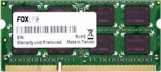Модуль памяти SODIMM DDR3 8GB Foxline FL1600D3S11L-8G PC3L-12800 1600MHz CL11 (512*8) 1.35V