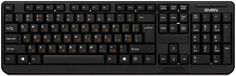 Клавиатура Wireless Sven KB-C2200W SV-018238 чёрная, 2.4 GHz, 104кл, 1*ААА в компл.