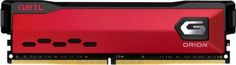 Модуль памяти DDR4 16GB Geil GOR416GB3600C18BSC Orion PC4-28800 3600MHz CL18 racing red heat spreader 1.35V