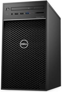 Компьютер Dell Precision 3640 MT i5 10500/8GB/256GB SSD/P620 2GB/DVDRW/CR/Win10Pro/GBitEth/WiFi/BT/460W/клавиатура/мышь/черный