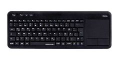 Клавиатура HAMA R1173091 USB, беспроводная, slim Multimedia для ноутбука Touch