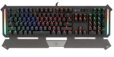 Клавиатура A4Tech Bloody B875N механическая черный USB for gamer LED (подставка для запястий) (1193294)
