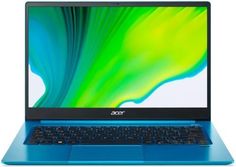 Ноутбук Acer SF314-59-792A Swift NX.A5QER.004 i7-1165G7/16GB+512GB SSD/14&quot; Full HD/Integrated/WiFi/BT/1 MP/Fingerprint/Win10Home/черный