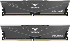 Модуль памяти DDR4 16GB (2*8GB) Team Group TLZGD416G3200HC16CDC01 T-Force Vulcan Z gray PC4-25600 3200MHz CL16 радиатор 1.35V