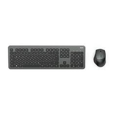 Клавиатура и мышь HAMA KMW-700 R1182677 USB 2.0 беспроводная slim, клав:черный/серый, мышь:черный/серый