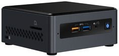 Неттоп Intel BOXNUC7PJYH NUC, J5005 1.5-2.8GHz (2*DDR4 SODIMM, 2.5&quot; SATA SSD/HDD, SDXC, WiFi/BT, HD Graphics 605 (2*HDMI), IR, 2+2*USB 3.0, noOS) BOX