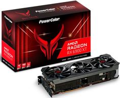 Видеокарта PCI-E PowerColor Radeon RX 6900 XT Red Devil (AXRX 6900XT 16GBD6-3DHE/OC) 16GB GDDR6 7nm 256bit 1925/16000MHz HDMI/3*DP