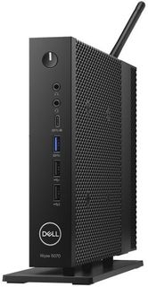 Тонкий клиент Dell Wyse 5070 Cel J4105, 4GB, 32GB SSD, ThinOs, GBitEth, 65W, мышь, черный