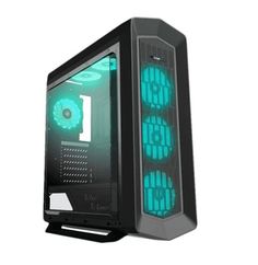 Корпус ATX GameMax G516 Asgard черный, без БП, с окном, 2*USB 2.0, USB 3.0, audio