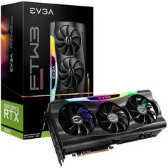 Видеокарта PCI-E EVGA GeForce RTX 3080 FTW3 ULTRA 10G-P5-3897-KR 10GB GDDR6X 320bit 8nm 1440/19000MHz HDMI/3*DP