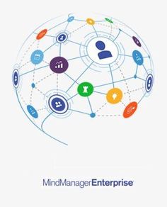 Подписка (электронно) Mindjet MindManager Enterprise Sub, incl. Win and/or Mac and SharePoint App Band 5-9 (1 Year Subsc
