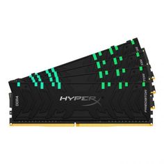 Модуль памяти DDR4 64GB (4*16GB) HyperX HX430C15PB3AK4/64 Predator RGB 3000MHz CL15 2R 8Gbit 1.35V
