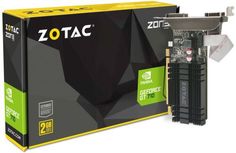 Видеокарта PCI-E Zotac GeForce GT 710 ZT-71302-20L ZONE Edition 2Gb GDDR3 64bit 28nm 954/1600MHz DVI(HDCP)/HDMI/VGA RTL