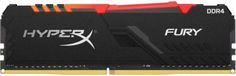 Модуль памяти DDR4 16GB HyperX HX434C17FB4A/16 Fury RGB 3466MHz CL17 1.35V