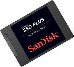 Накопитель SSD 2.5&#039;&#039; SanDisk SDSSDA-480G-G26 Plus 480GB SATA 6Gb/s 535/445MB/s MTBF 1.75M 7mm