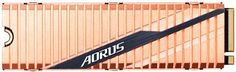 Накопитель SSD M.2 2280 GIGABYTE GP-ASM2NE6200TTTD AORUS NVMe 2TB 3D TLC PCIe Gen4x4.0 NVMe 5000/4400MB/s IOPS 750K/700K MTBF 1.77M