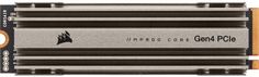 Накопитель SSD M.2 2280 Corsair CSSD-F1000GBMP600COR MP600 Core 1TB 3D QLC PCIe Gen 4x4 NVMe 4700/1950MB/s IOPS 200K/480K MTBF 1.8M