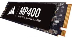 Накопитель SSD M.2 2280 Corsair CSSD-F4000GBMP400 MP400 4TB PCIe Gen3x4 with NVMe 3D QLC 3480/3000MB/s IOPS 710K/610K MTBF 1.8M RTL