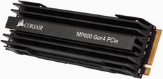 Накопитель SSD M.2 2280 Corsair CSSD-F1000GBMP600 MP600 1TB PCIe Gen4x4 with NVMe 3D TLC 4950/4250MB/s IOPS 600K/680K MTBF 1.7M RTL