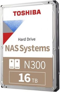 Жесткий диск 16TB SATA 6Gb/s Toshiba HDWG31GUZSVA N300 High-Reliability 3,5&quot; 7200RPM 256MB