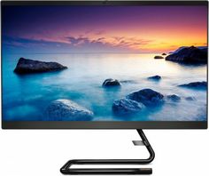 Моноблок 23.8&#039;&#039; Lenovo IdeaCentre AIO 3 24IIL5 F0FR003DRK i5-1035G4/8GB/1000+128SSDGb/DVDrw/Intel Iris Plus/BT/WiFi/Win10Home/black/клавиатура, мышь U