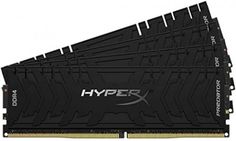 Модуль памяти DDR4 128GB (4*32GB) HyperX HX430C16PB3K4/128 Predator black PC4-24000 3000MHz CL16 288pin радиатор 1.35V