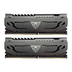 Модуль памяти DDR4 16GB (2*8GB) Patriot Memory PVS416G360C7K Viper Steel, PC4-28800, 3600MHz, CL17, 1.35v, XMP радиатор Патриот