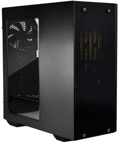 Корпус ATX EVGA DG-73 130-P0-0020-KR matte black, без БП, с окном, 2xUSB 3.0, audio