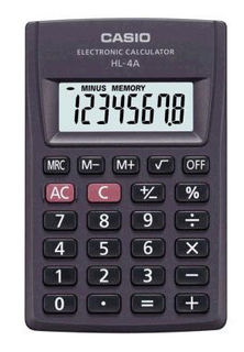 Калькулятор карманный Casio HL-4A