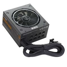 Блок питания ATX EVGA 650 BQ 110-BQ-0650-V2 650W, active PFC, 80+ Bronze, 140mm fan, semi modular RTL