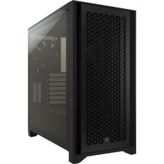 Корпус eATX Corsair 4000D Airflow CC-9011200-WW черный, без БП, боковая панель из закаленного стекла, USB Type-C, USB 3.0, audio