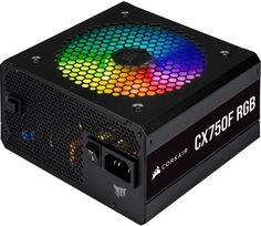 Блок питания ATX Corsair CX750F RGB CP-9020218-EU 750W 80 Plus Bronze 120mm fan