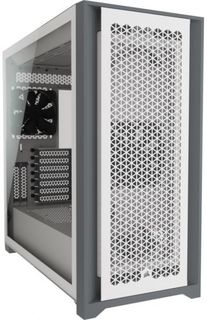 Корпус ATX Corsair 5000D AIRFLOW CC-9011211-WW белый, без БП, стенка из закаленного стекла, 2*USB 3.0, USB 3.1 Type-C, audio