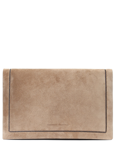 Клатч замшевый Brunello Cucinelli