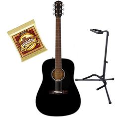 Акустическая гитара с аксессуарами Fender